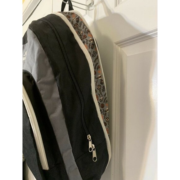 San Francisco Giants 60th Anniversary Backpack See's Candies Black Grey Orange - Picture 4 of 9